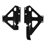 Protetor De Radiador Mx Kxf 450 19/21 Start Racing Preto