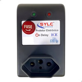 Protetor De Rede Elétrica Sylc P Geladeira 127v Contra Surto