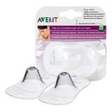 Protetor De Seios Bico De Silicone Philips Avent 21mm