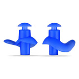 Protetor De Silicone Para Ouvido Natação O Par Cor Azul 1 Un