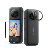 Protetor De Tela + Protetor De Lente Uv Para Insta360 X3