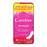 Protetor Diário Carefree Proteção C Perfume Leve 80 Pag. 60