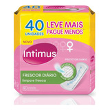 Protetor Diario Intimus Days Sem Abas