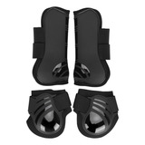 Protetor Elástico Pernas Dianteiras Bota Cavalo 2 Pares L