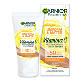Protetor Facial Garnier U&m Vitamina C Fps 50 Morena 40g