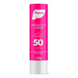 Protetor Labial E Solar Fps50 Bastão Tuti Fruti Pharma