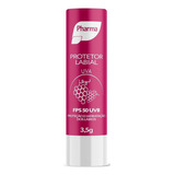 Protetor Labial E Solar Proteção Fps50 Bastão Uva Pharma