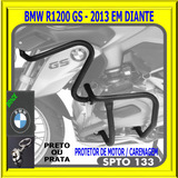 Protetor Motor Carenagem Bmw R 1200gs 2013 Diante Prata Scam