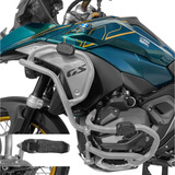 Protetor Motor Carenagem + Pedal Bmw R1300 Gs 24+ Prata Scam