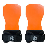 Protetor Palma Hand Grip Cross Training Crossfit Ajustável Cor Laranja Tamanho P