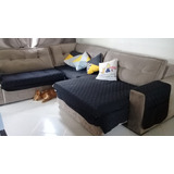 Protetor Para Sofa De Canto Retratil + Com Chaise