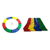 Protetor Proteção De Molas 2,44 - 2,50 M + 6 Capa P/ Isotu