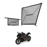 Protetor Radiador Bmw S1000rr 2020 A 2022 Aço Carbono