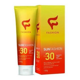 Protetor Solar A Prova D'agua Fps 30 - Sun Fashion 120g