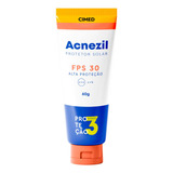 Protetor Solar Acnezil Fps 30 Oil Control 60 G