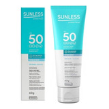 Protetor Solar Facial Fps 50 Sunless Toque Seco 60g