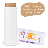 Protetor Solar Facial Pink Cheeks Fps96 Pro Stick Pro15 14g