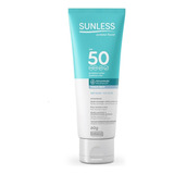 Protetor Solar Facial Sem Cor Fps50 60g Sunless