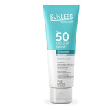 Protetor Solar Facial Sunless Fps50 Sem