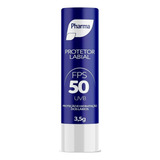 Protetor Solar Labial Fps50 Em Bastão Tradicional Pharma