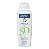 Protetor Solar Loção Fps50 350ml - Anasol