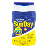 Protetor Solar Sunday Protector Solar 60fps En Creme 120ml