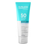 Protetor Solar Sunless Facial Fator 50 Toque Seco Sem Base