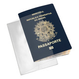 Protetor Transparente Capa Para Passaporte Kit