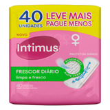 Protetores Diários Intimus Frescor Diário 40 U