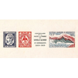 Prova Nova Caledônia 1959 Centenário Do Selo Sem Picote