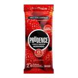 Prudence Preservativo Com Sabor Morango 6 Unidades