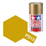 Ps-13 Tinta Tamiya Spray Dourado 100ml P/ Bolha Automodelo