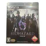 Ps3 Biohazard 6 Original Japonês Usad0 Impecável