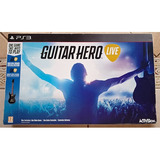 Ps3 Guitar Hero Live Ps3 Com Jogo Original Completa Bundle