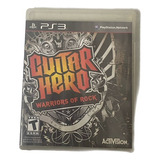 Ps3 Jogo Guitar Hero Warriors Of Rock 