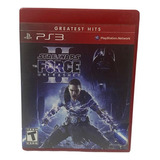 Ps3 Jogo Star Wars Force Unleashed