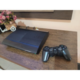 Ps3 Super Slim Completo Desbloq C/vários Jogos