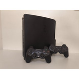 Ps3 Super Slim Destravado 500gb 2 Controles 42 Jogos Gta V Cod Minecraft Mk