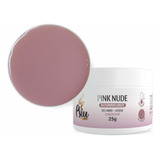 Psiu Gel Led/uv 25g Autonivelante Pink Nude Unha Manicure 