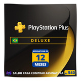 Psn Plus Deluxe 12 Meses -