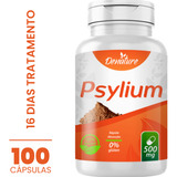 Psylium :  500mg 100 Cápsulas  - Denature Sabor Natural