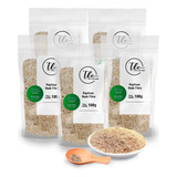 Psyllium Husk 100% Puro Fibra Solúvel Combo 5 Und De 100g 