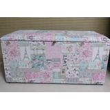 Puff Bau Decorativo Organizador Sapateira Promoção!