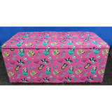 Puff Baú Organizador Decorativo Minnie