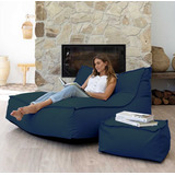 Puff Gigante + Almofada Pé - Praia/piscina/jardim - L-001