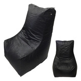 Puff Sala Poltrona Cama Cheio Corino Várias Cores 105x70x70