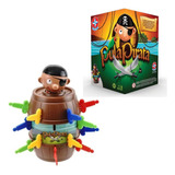 Pula Pirata Barril Jogo De Mesa Grande Infantil Estrela