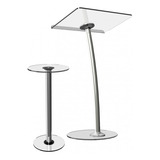 Púlpito Mais Mesa De Acrílico Alta Qualidade 10mm Expessura