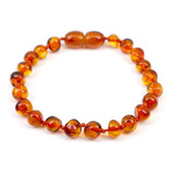 Pulseira / Tornozeleira De Âmbar Adulto - Fecho De Rosca