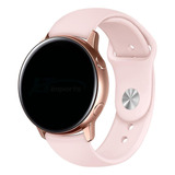 Pulseira 20mm Sport Lisa Para Galaxy Watch 3 41mm Active 1 2
